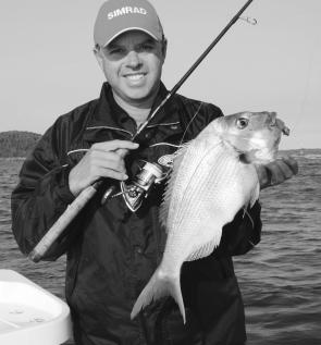 The author with a 1.5kg red from Crookhaven Heads. 